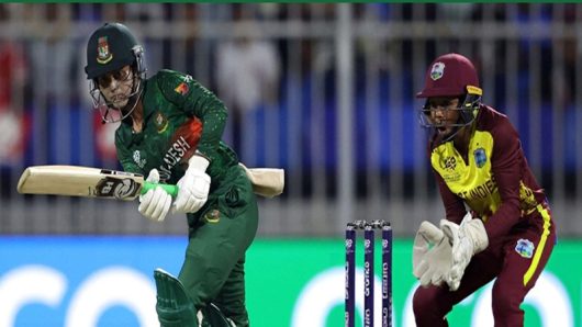 ওয়েস্ট ইন্ডিজের কাছে ৮ উইকেটে হারলো বাংলাদেশ