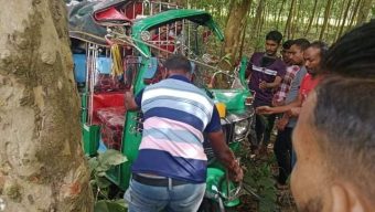 কমলগঞ্জে অটোরিকশা নিয়ন্ত্রণ হারিয়ে ২ শিক্ষার্থী নিহত