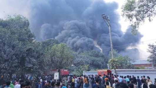 গাজীপুরের বোতাম কারখানায় আগুনে নিহতের সংখ্যা বেড়ে ৩