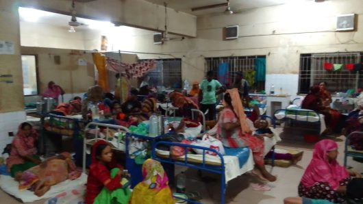 হবিগঞ্জে ঠান্ডার কারণে বাড়ছে রোগ বালাই, ঠাই নেই হাসপাতালে