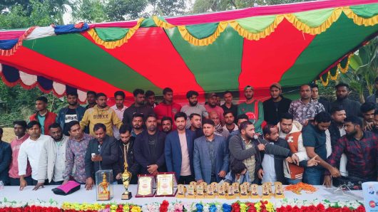 জৈন্তাপুরে ছাত্রদলের ৪৬তম প্রতিষ্টা বার্ষিকী উপলক্ষে প্রীতি ফুটবল ম্যাচ অনুষ্ঠিত