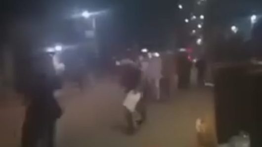 হবিগঞ্জে হরতালের সমর্থনে ছাত্রলীগ-যুবলীগের মিছিল