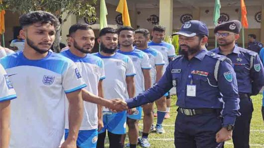 মৌলভীবাজারে সিলেট রেঞ্জ চ্যাম্পিয়নশিপ কাবাডি প্রতিযোগিতা উদ্বোধন