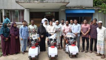 জৈন্তাপুরে কৃষকদের মাঝে ভর্তুকি মূল্যে কৃষি যন্ত্রাংশ বিতরণ