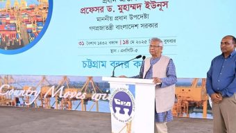 চট্টগ্রাম বন্দর বাংলাদেশের অর্থনীতির হৃৎপিণ্ড: প্রধান উপদেষ্টা