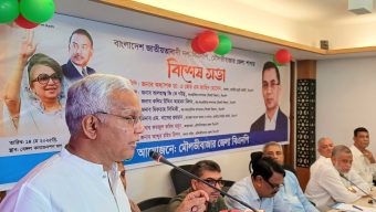নির্বাচনী রোডম্যাপ দিয়ে মানুষের ভোটাধিকার প্রয়োগের সুযোগ দিতে হবে: জাহিদ হোসেন