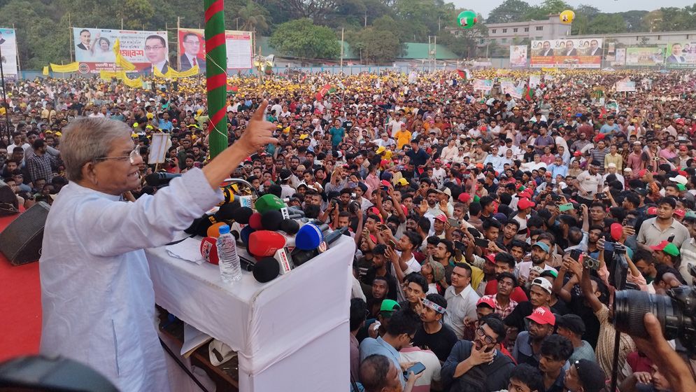 বাংলাদেশের ১৮ কোটি মানুষ আওয়ামী লীগকে চায় না: মির্জা ফখরুল