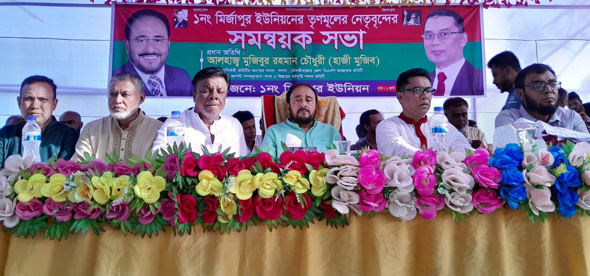 শ্রীমঙ্গলে বিএনপির তৃণমূল নেতাকর্মীদের নিয়ে সমন্বয়ক সভা
