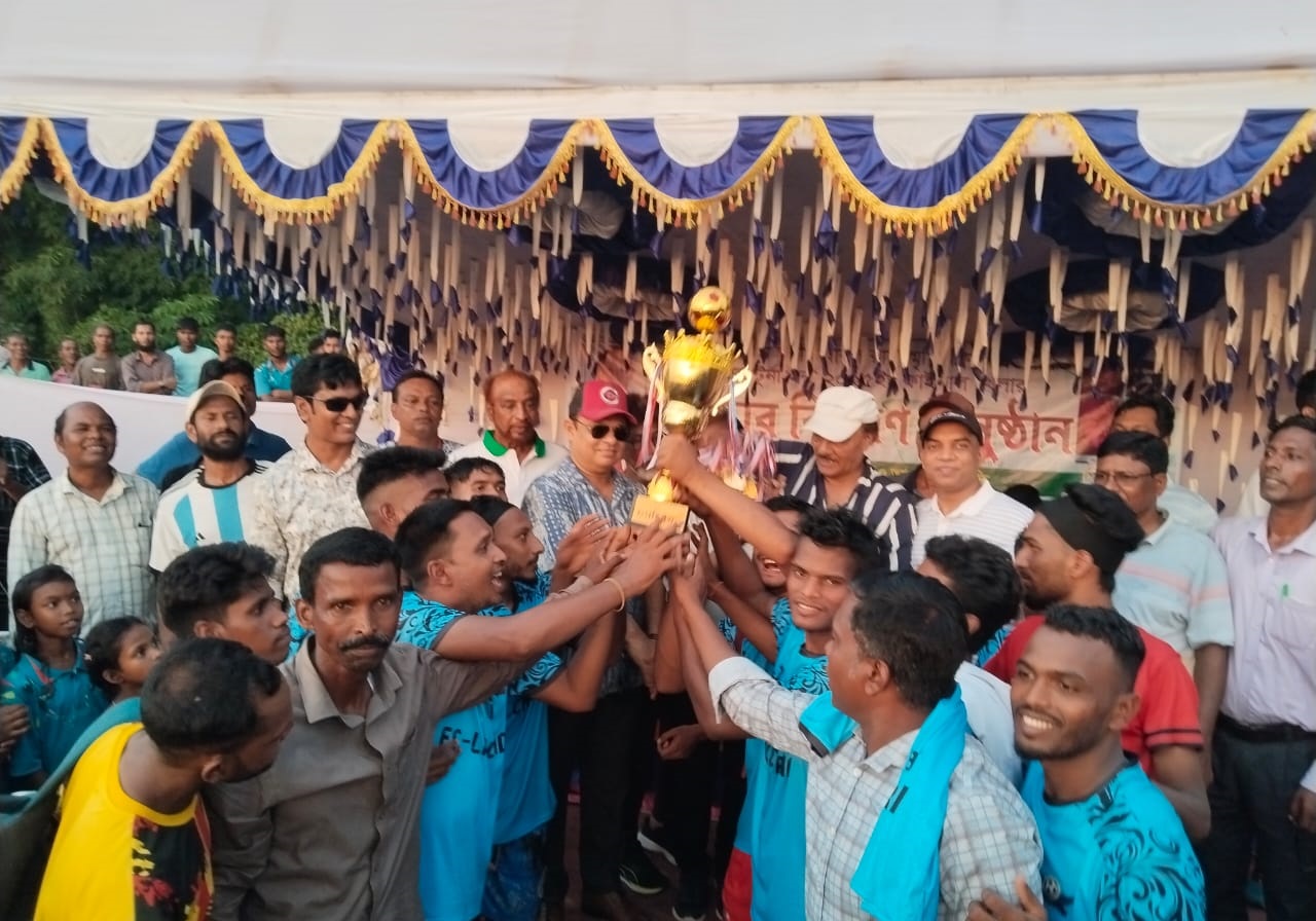 শ্রীমঙ্গলে বাবুল রায় স্মৃতি ফুটবল টুর্নামেন্টের ফাইনাল খেলা অনুষ্টিত