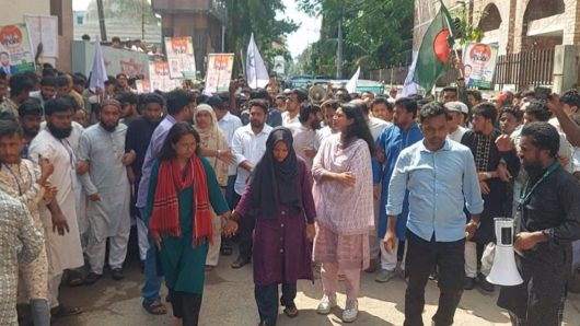 বৈষম্যহীন রাষ্ট্র ও সমাজ গঠনে শপত নিলাম: নাহিদ ইসলাম