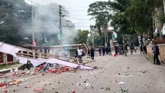 এনসিপি সমাবেশ ঘিরে হামলা–সংঘর্ষ, নিহত ৪