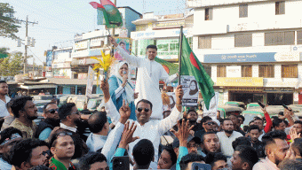 ধানের শীষ বিজয়ী মানে জনগণের বিজয়: ইলিয়াসপত্নী লুনা