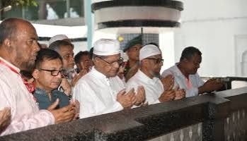 সিলেট সফরে রাষ্ট্রপতি মির্জা ফখরুল ইসলাম আলমগীর