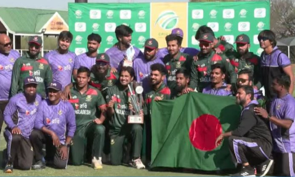 দক্ষিণ আফ্রিকা সফরে ১-০ ব্যবধানে ওয়ানডে সিরিজ জিতল বাংলাদেশ
