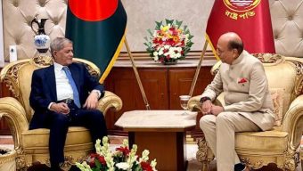 বাংলাদেশ ও ভারতের মধ্যে বিদ্যমান সম্পর্ক জোরদারে গুরুত্বারোপ রাষ্ট্রপতির